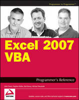 Jacket Image for Excel 2007 VBA Programmer's Reference