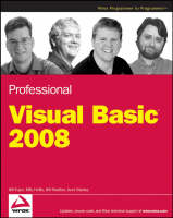 Jacket Image for Professional Visual Basic 2008