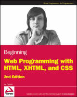 Jacket Image for Beginning Web Programming with HTML, XHTML, and CSS