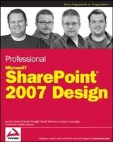 Jacket Image for Professional SharePoint 2007 Design