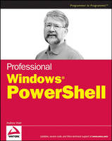Jacket Image for Professional Windows PowerShell