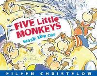 Five Little Monkeys Wash the Car Cover Image