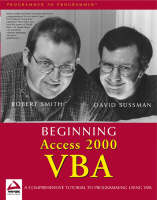 Jacket Image for Beginning Access 2000 VBA