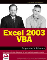 Jacket Image for Excel 2003 VBA Programmer's Reference