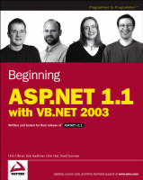 Jacket Image for Beginning ASP.NET 1.1 with VB.NET 2003