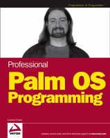 Jacket Image for Professional Palm OS Programming