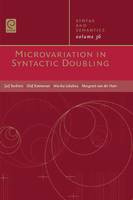 Jacket image for Microvariations in Syntactic Doubling