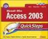 Jacket Image for Microsoft Office Access 2003 QuickSteps