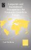 Corporate and Institutional Transparency for Economic Growth in Europe Jacket Image