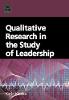 Qualitative Research in the Study of Leadership Jacket Image