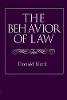 Jacket Image for The Behavior of Law