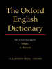 The Oxford English Dictionary Vols 1-20