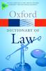 Jacket Image for A Dictionary of Law