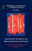 The Effect of Affect in Organizational Settings Jacket Image